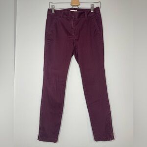 Ann Taylor LOFT Deep Purple/Burgundy Pant